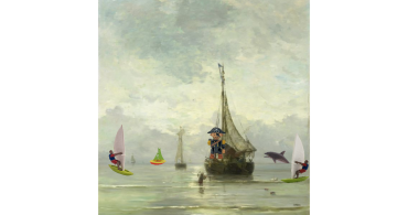 JA Windsurfing with the pirates - jamesansll